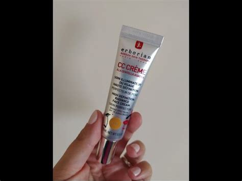 Opiniones Sinceras Sobre La Erborian Cc Cream Con Centella Asi Tica