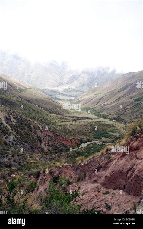 Cuesta Del Obispo Route Salta Province Argentina Stock Photo Alamy