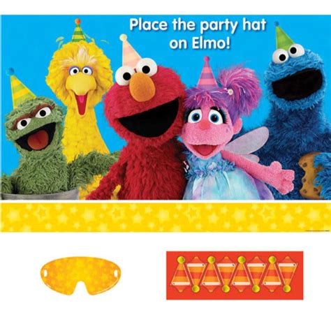 Sesame Street® Party Game - POP! Party Supply