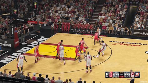 Nba 2k15 Houston Rockets Vs Miami Heat 04 11 2014 Youtube