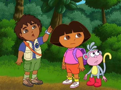 Dora, Boots and Diego by mimimeriem on DeviantArt