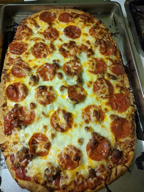 Homemade Spicy Italian Sausage And Pepperoni Rpizza