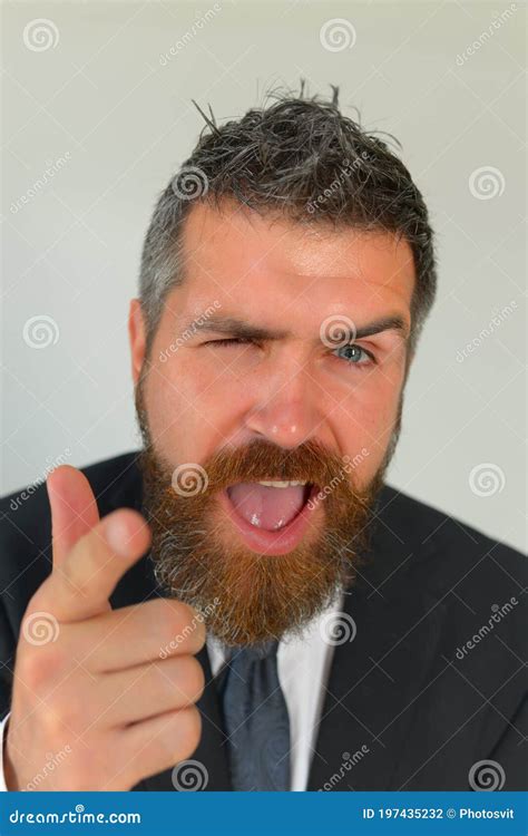 Guy with Ginger Beard in Dark Formal Suit Stock Photo - Image of businessman, confidence: 197435232