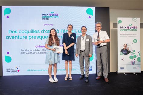 Les L Ves Ing Nieurs De Chimie Paristech Psl Laur Ats Du Eme Prix