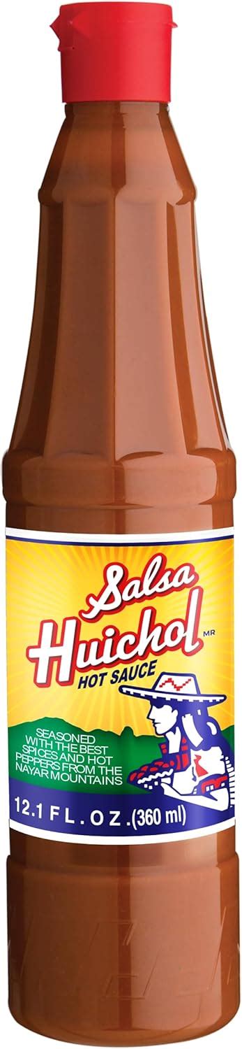 Caja De 6 Salsa Huichol Picante 360ml Mx Alimentos Y Bebidas