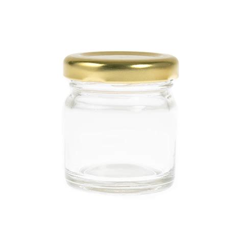 Clear Round Glass Jars 41ml 30 Pack Hobbycraft