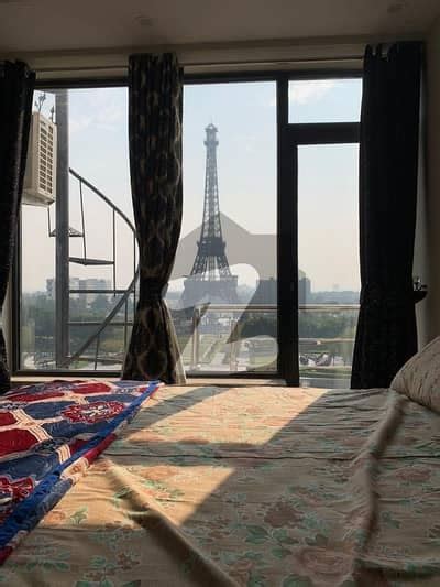 Bed Apartment For Rent Facing Eiffel Tower Bahria Town Lahore Bahria