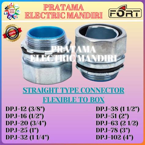 Jual Connector For Flexible Conduit Konektor 1 2 DPJ 16 Flexible To