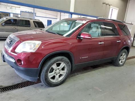 2008 Gmc Acadia Slt 2 For Sale Wa Pasco Fri Apr 26 2024 Used And Repairable Salvage Cars