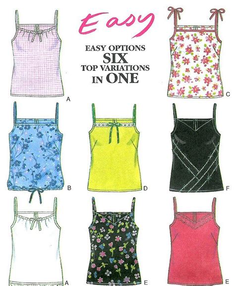 52 Easy Sewing Pattern For A Spaghetti Strap Tank Top RoanAdela