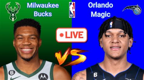 Milwaukee Bucks At Orlando Magic Nba Live Play By Play Scoreboard Interga Youtube