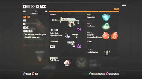 Black Ops 2capture The Flag Classes For Gb And League Play Youtube