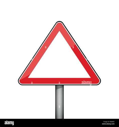 Cartello Triangolare Immagini Vettoriali Stock Alamy