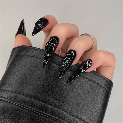 Gothic Nail Looks To Channel Your Dark Side College Fashion