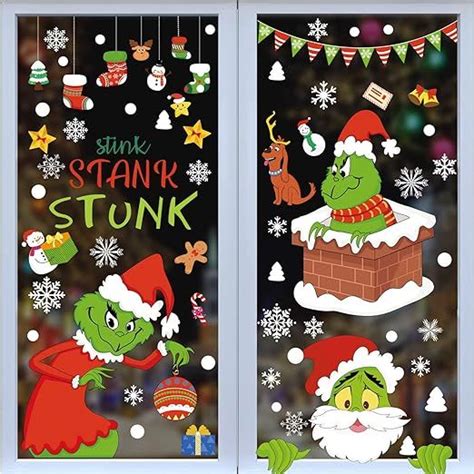 Thanksgiving Window Clings For Glass Windows 9 Sheets Autumn Window