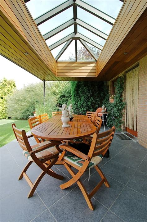 Terrasse couverte en bois prix idées tendances