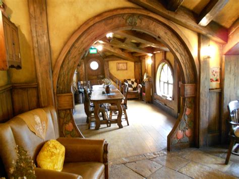 Rounded Archway This Is From The Green Dragon Pub In Hobbiton