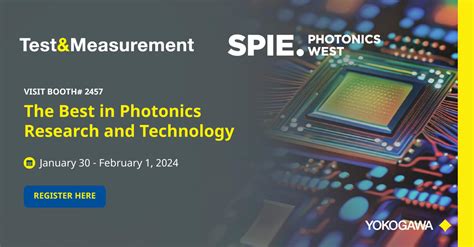 Spie Photonics West 2024 Yokogawa America