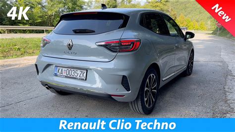 Renault Clio First Look In K Techno Exterior Interior