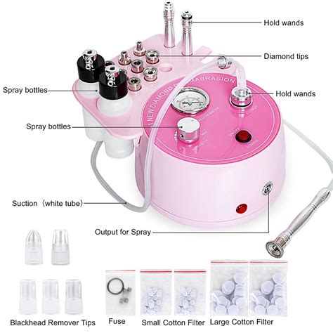 Professional Pink Diamond Microdermabrasion Machine By Aimengxi In