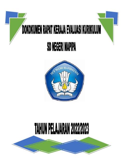 Dokumen Raker Rapat Evaluasi Kurikulum Yang Berisi Rekomendasi