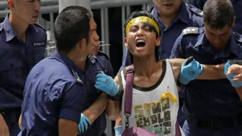 Hong Kong Protesters Perform Do You Hear The People Sing Cbc News