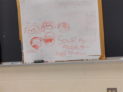 Drew This In Class R Robloxsoupgang