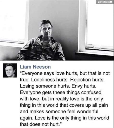 Liam Neeson Love Quote | To Save A Life