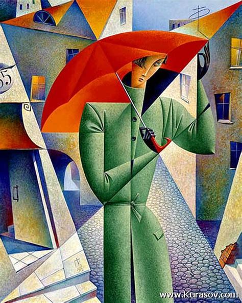 Pintura El Inspirador Estilo De Georgy Kurasov Cubist Artists Cubism