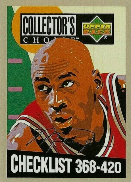 1994 95 UPPER DECK Michael Jordan Silver Collectors Choice 420 Nba