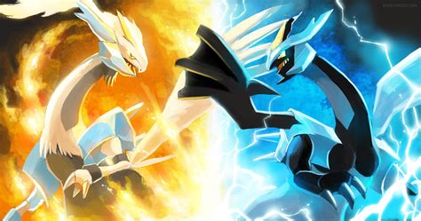 Kyurem Black and White by arkeis-pokemon on DeviantArt