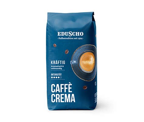 Eduscho Caffè Crema Kräftig 1 kg Ganze Bohne online bestellen bei