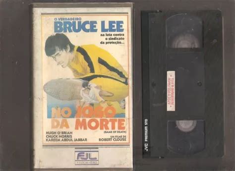 Vhs No Jogo Da Morte Bruce Lee Original Legendado Raro MercadoLivre