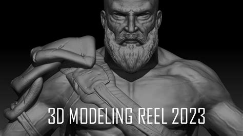 3d Creature And Character Modeling And Texturing 2023 Showreel YouTube