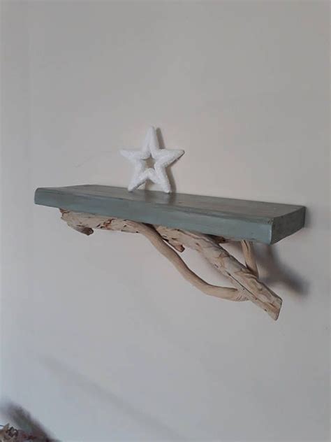 Driftwood Shelf Wood Floating Shelf Reclaimed Shelf Display Shelf Wall