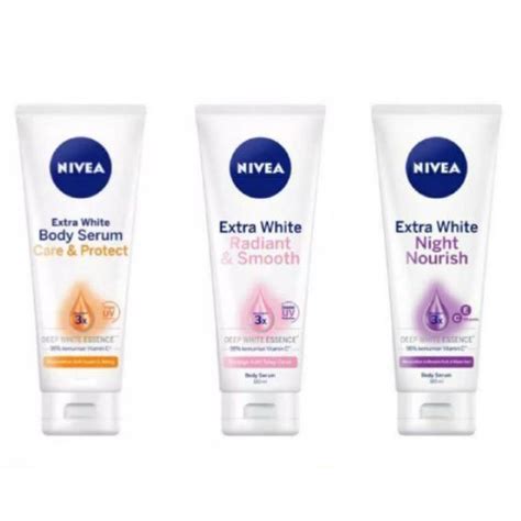 Jual Nivea Body Serum Ml Care Protect Night Nourish Radiant