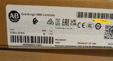 New Factory Sealed Ab L Es Ser B Guardlogix Controller