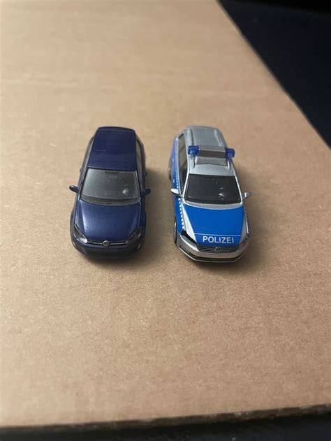 H0 Wiking VW Golf VI GTD Plus VW Passat B6 Variant Polizei Kaufen