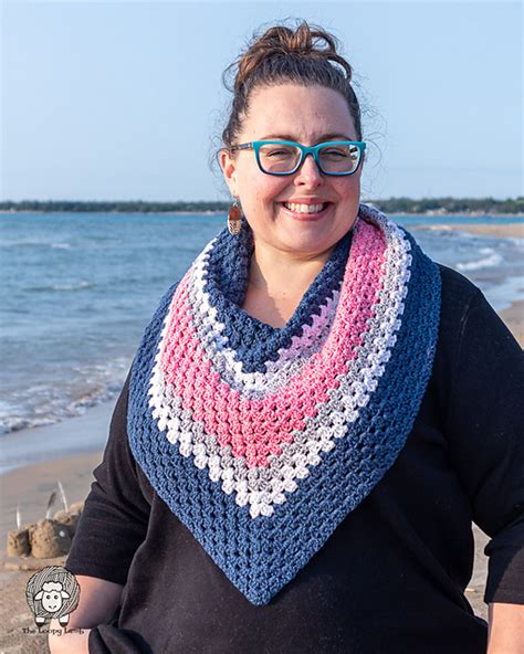 Ravelry South Hampton Triangle Shawl Pattern By Ashley Parker