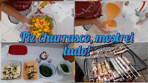 11 DIA DE CHURRASCO EM FAMÍLIA FIZ OS MOLHOS E MOSTREI TUDO PARA