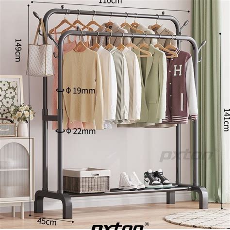 Jual Jangan Ketinggalan Order Rak Big Double Stand Hanger Rak