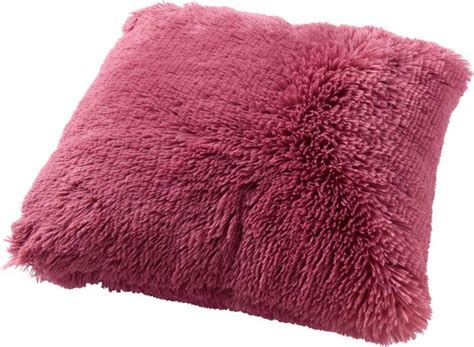 Dutch Decor Fluffy Kussenhoes Unikleur Heather Rose X Cm Roze