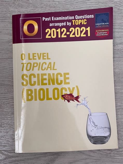 O Level Biology Topical Tys Hobbies Toys Books Magazines