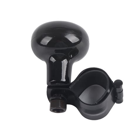 Black Universal Car Heavy Duty Steering Wheel Knob Spinner Handle Ball