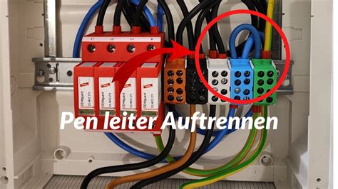 Unterverteilung F R Altbauwohnung Pen Leiter Auftrennen Elektro L Youtube