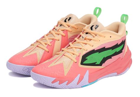 Puma Scoot Zeros Passionfruit Puma Green Peach Fizz