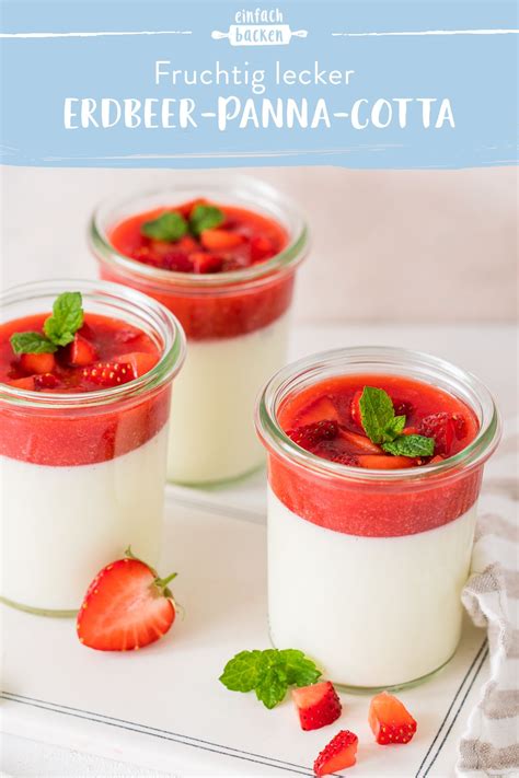 Erdbeer Panna Cotta Rezepte Suchen