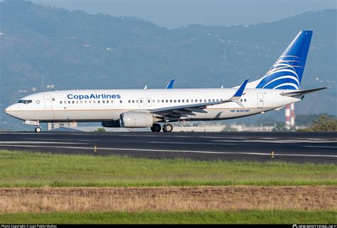 HP 1835CMP Copa Airlines Boeing 737 8V3 WL Photo by Juan Pablo Muñoz