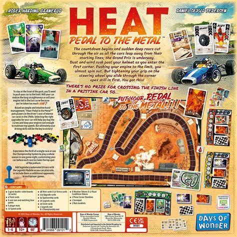 Heat Pedal To The Metal Board Game At Mighty Ape NZ