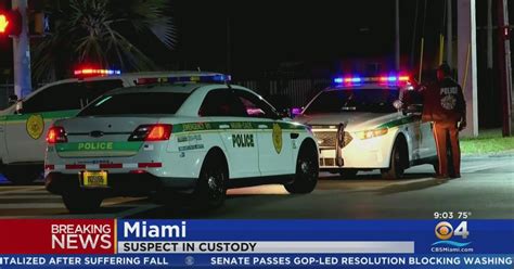 Suspect Who Ambushed Shot Miami Dade Detective In Custody Cbs Miami